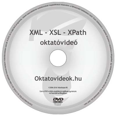 XML - XSL - XPath oktató videó