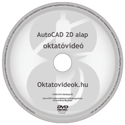 AutoCAD 2D alap oktató videó
