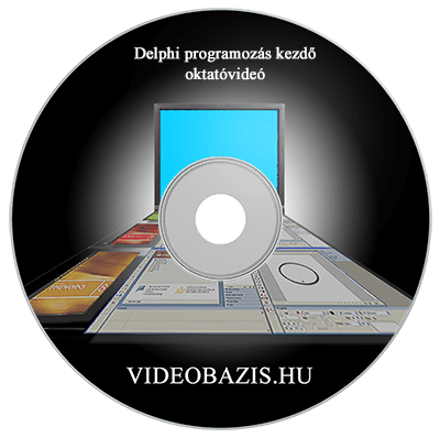 Delphi programozás kezdő oktató videó