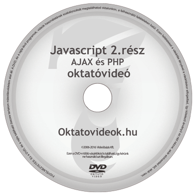 Javascript 2.rész: AJAX és PHP oktató videó