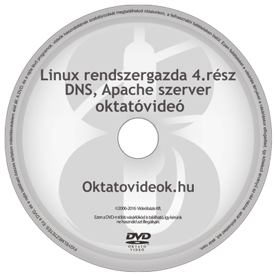 Linux rendszergazda 4.rész: DNS, Apache szerver oktató videó