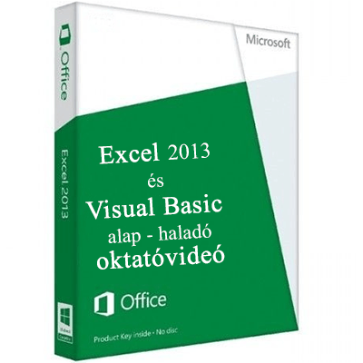 Microsoft Excel 2013 és Visual Basic alap - haladó oktatóvideó