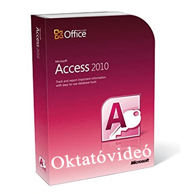 Microsoft Access 2010 oktatóvideó